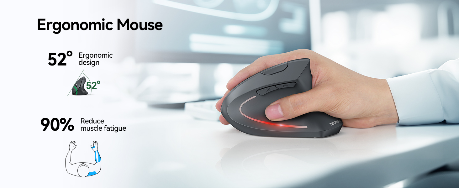 ergonomic mouse wireless