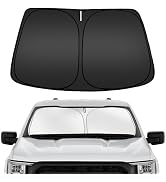 ARISMOTOR Windshield Sun Shade for Ford F-150 2021-2025, Custom Fit Foldable Front Window Sunshad...