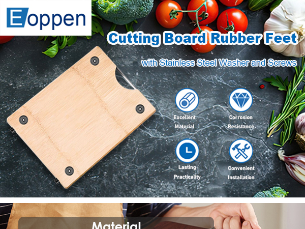 Cutting Board Rubber Feet