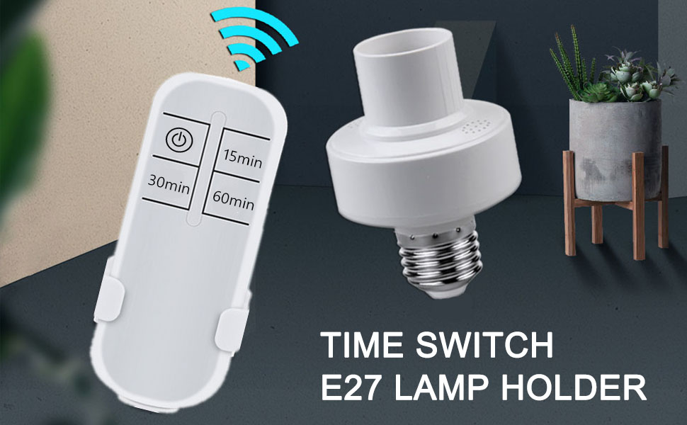 E26/E27 Light Socket with Remote