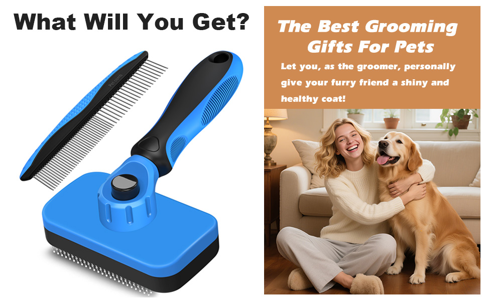deshedding dog brush