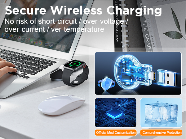 for Apple watch charger fast charging