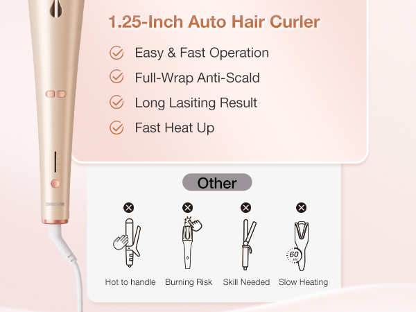 automatic hair curler