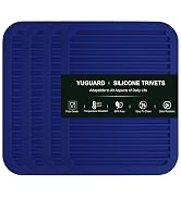 Blue silicone hot pads