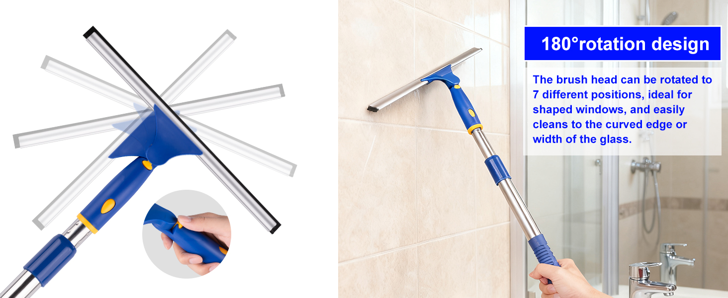 long handle squeegee for shower