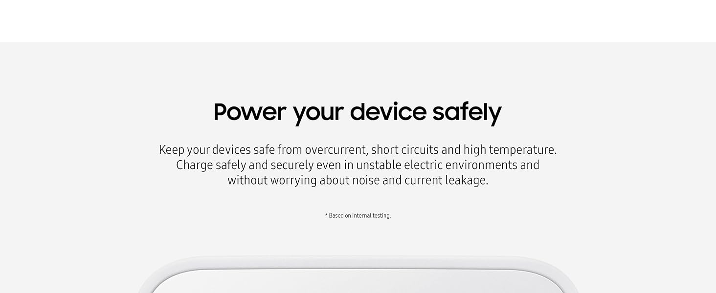 Samsung 15W Power Adapter With Cable White
