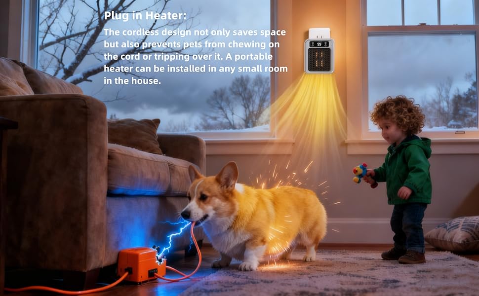 safe Plug in Heater