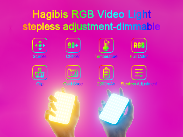 RGB Camera Light , Photo Light ,Portable Video Light