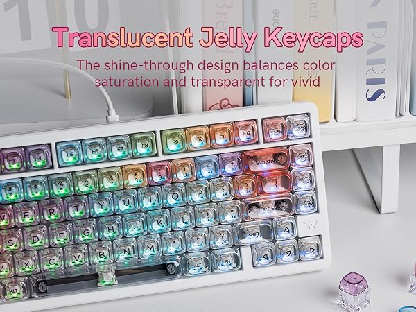 Translucent Jelly Keycaps