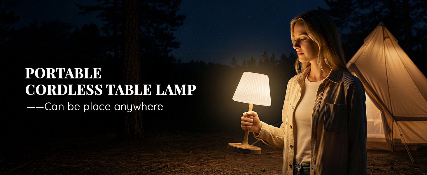 small cordless table lamp