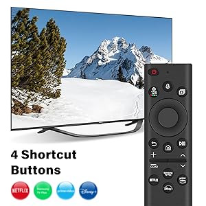  BN59-01385A Solar Power Voice Remote Replacement for Samsung Smart TV