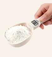 Handheld Electronic Measuring Spoon, Digital Measuring Spoon with Unit Conversion Function 800g/0...