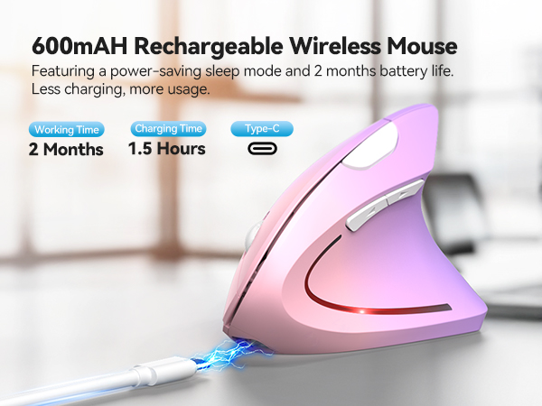 bluetooth ergonomic mouse