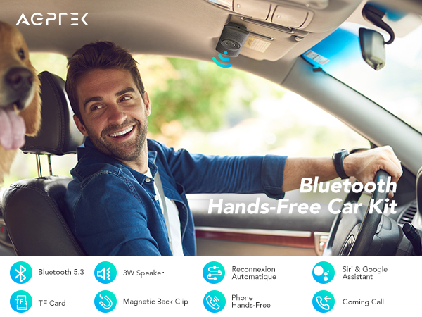 Bluetooth 5.3 Car Speaker