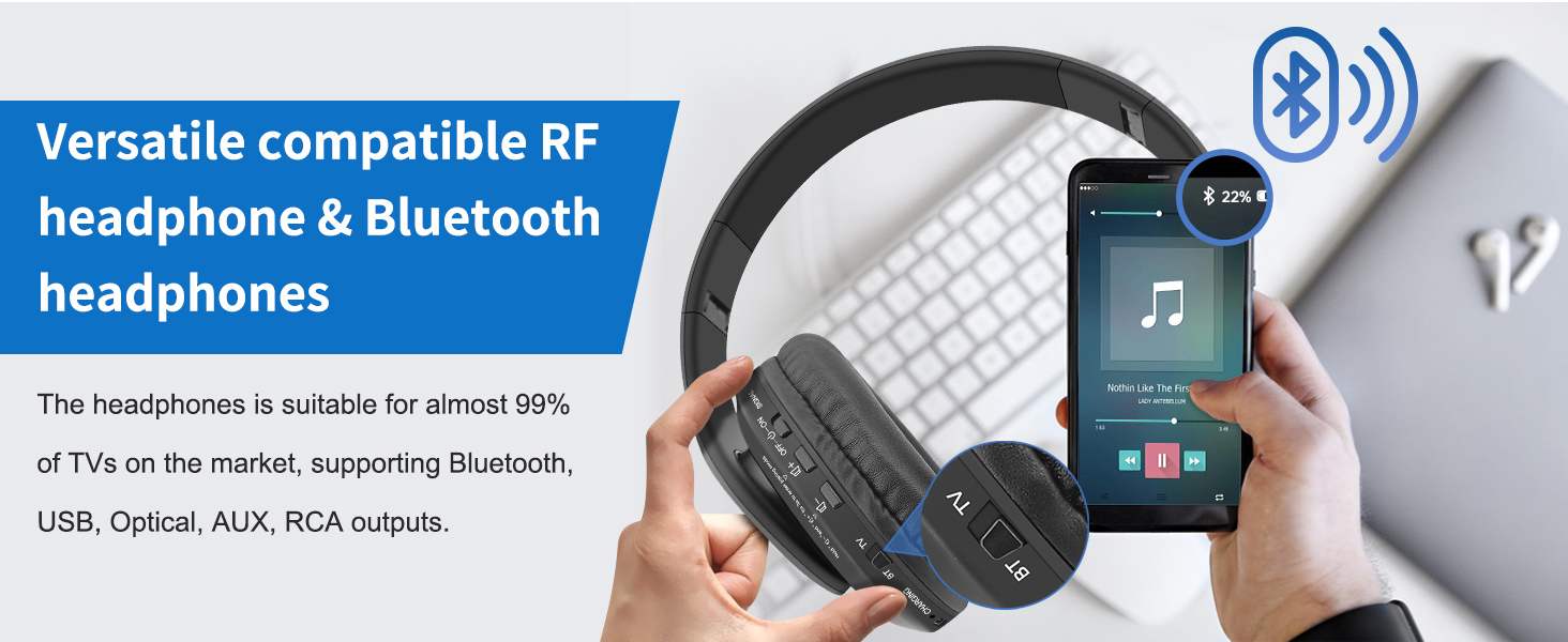 wireless headphones for tv