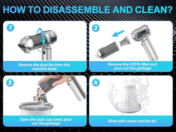 KedeeSparkle Car Vacuum Cleaner