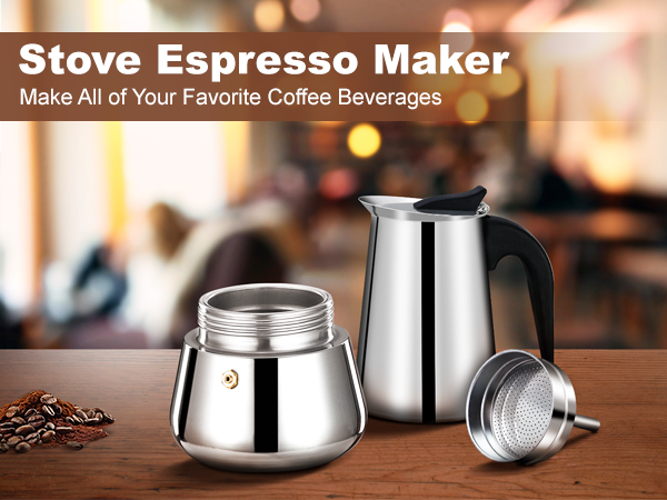 moka pot stainless steel