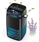 POMORON MJ002H 4-in-1 Air Purifiers for Home, H13 True Hepa Filter, Air Ionizer Negative Ion Gene...