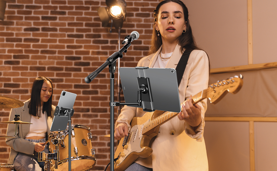 ipad holder for mic stand