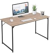 PIKAQTOP 47 inch Computer Desk Modern Writing Desk, Simple Study Table, Industrial Office Desk, S...