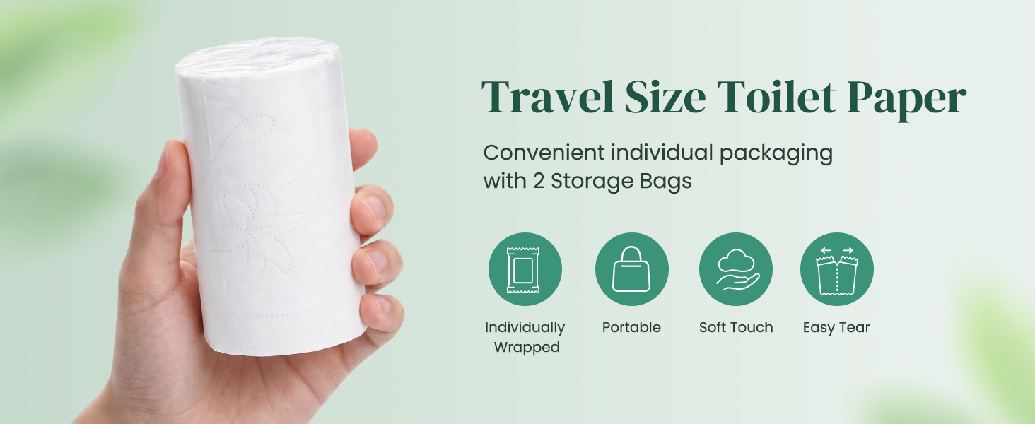 Travel Size Toilet Paper