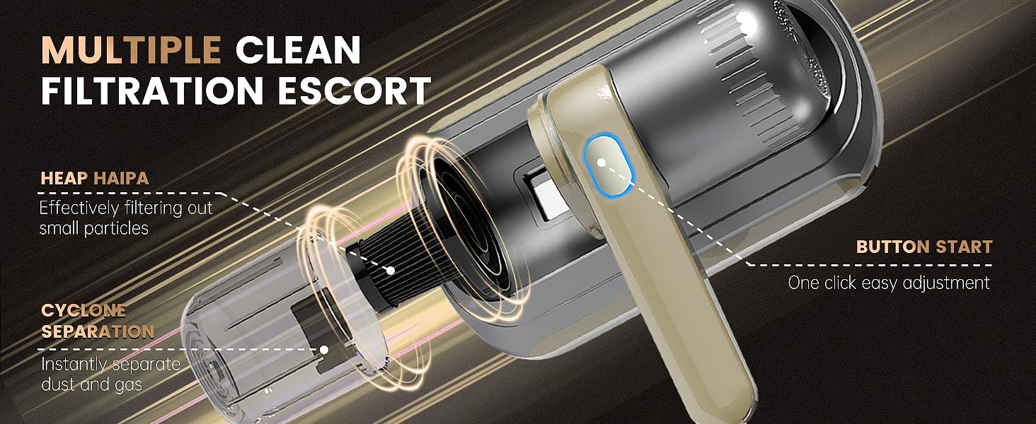 bed vacuum cleaner uv sanitizing