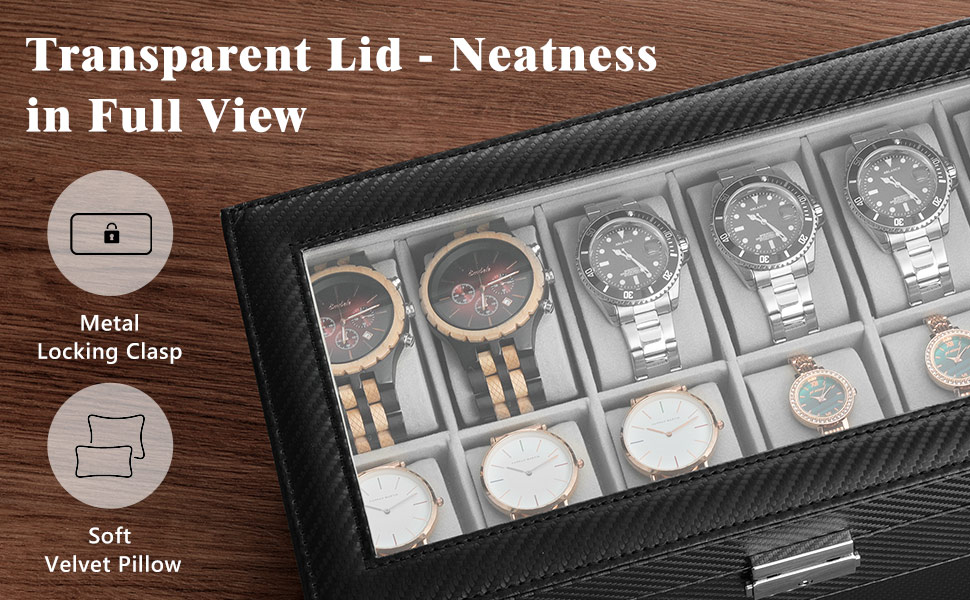 display case watch holder organizer for men watch organizer for men mens jewelry box organizer