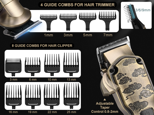 various length of haircutting