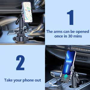 cup phone holder mount