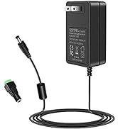 SHNITPWR 24V DC Power Supply Adapter 24 Volt 2A 48W AC to DC Converter Transformer 100~240V AC In...