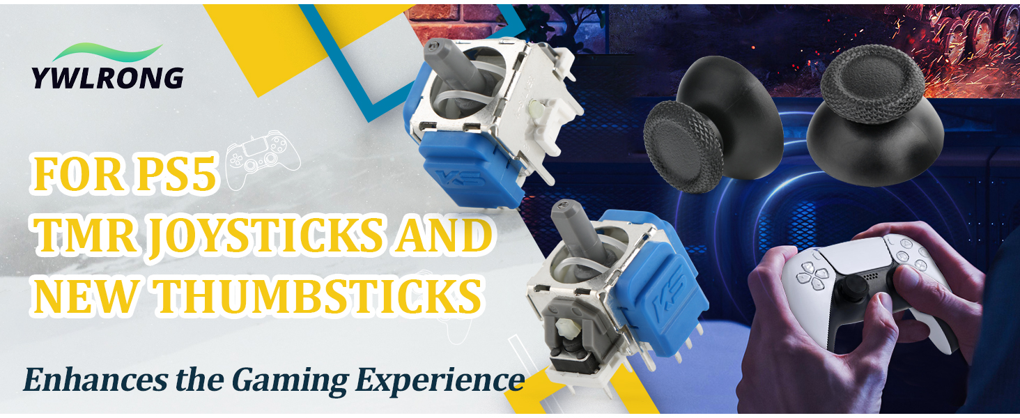 TMR Electromagnetic Joysticks for PS5