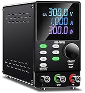 NICE-POWER DC Power Supply Variable, 300V 1A High Voltage Programmable Adjustable Regulated Lab B...