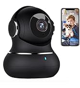 litokam 2K Indoor Security Camera, 360° Cameras for Home Security Indoor with Motion Detection, P...