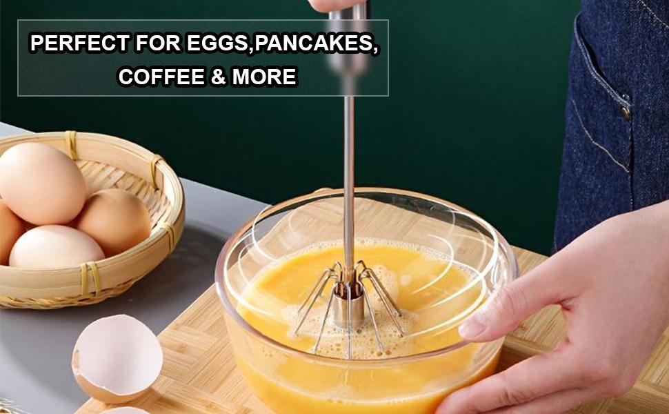 Stainless Steel Semi Automatic Whisk
