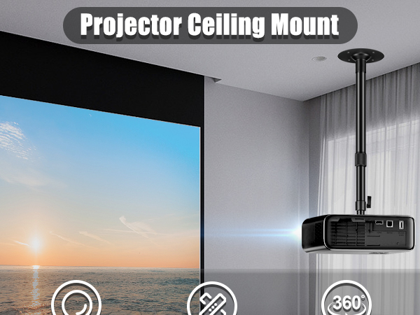 mini projector mount