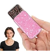 Brown bobby pins, cute box, pain-free, comfortable, all-day styling and buns. Suitable for all ha...