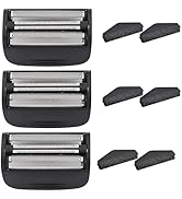 3PCS Shaver Replacement Foil Compatible with Remington PF7400, PF7500, and PF7600 Foil Shavers,Black