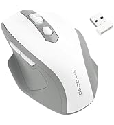 E-YOOSO Wireless Mouse for Laptop, 2.4GHz Computer Mouse 5 Adjustable DPI Office Cordless Mice wi...
