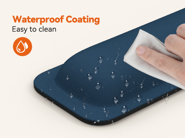 keyboard pad with wrist support