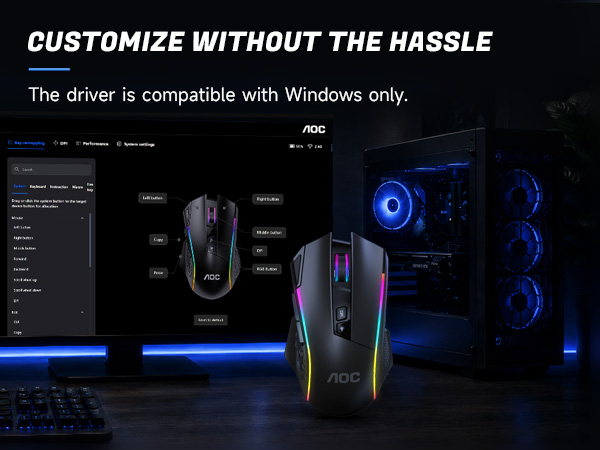 Customized on the driver