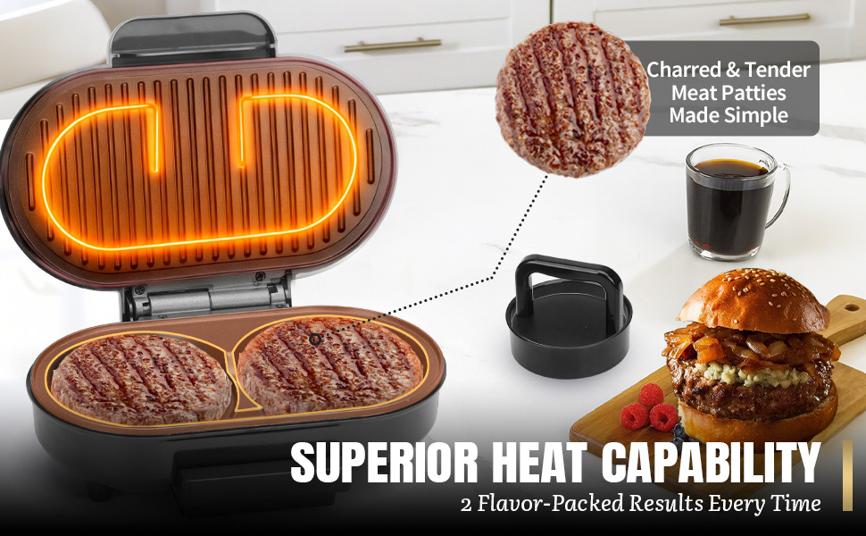 Superior Heat Capability
