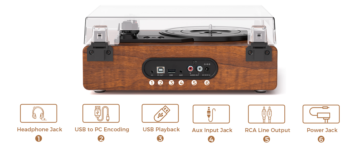 bluetooth record player