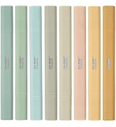 BLIEVE- Aesthetic Bible Highlighters No Bleed Through Assorted Colors, Cute Highlighter Dual Tip ...