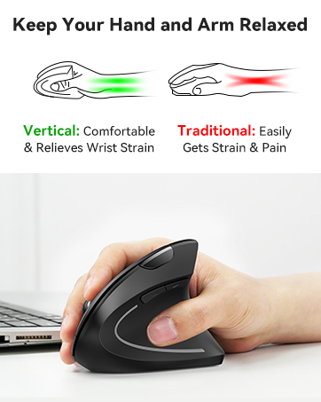 ergonomic mouse wireless