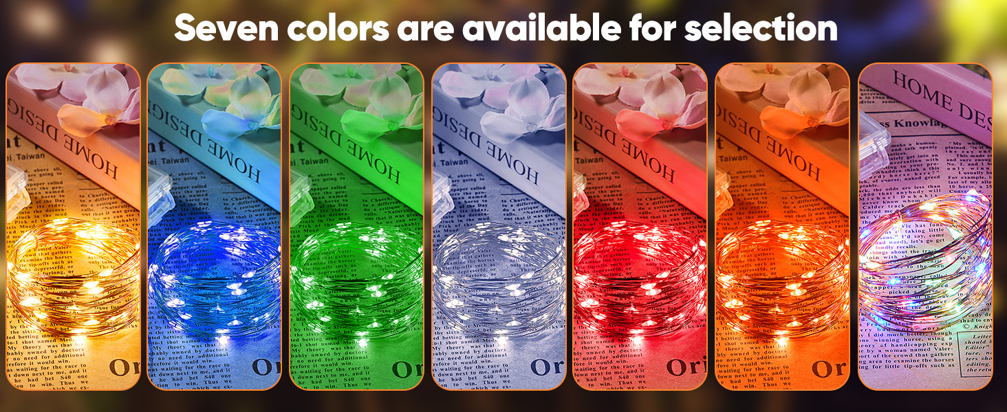 Christmas Fairy Lights Halloween Fairy Lights Holiday Décor Lights Thanksgiving String Lights