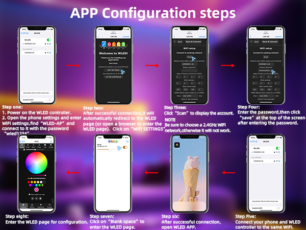 WLED Digital Light Strip Controller