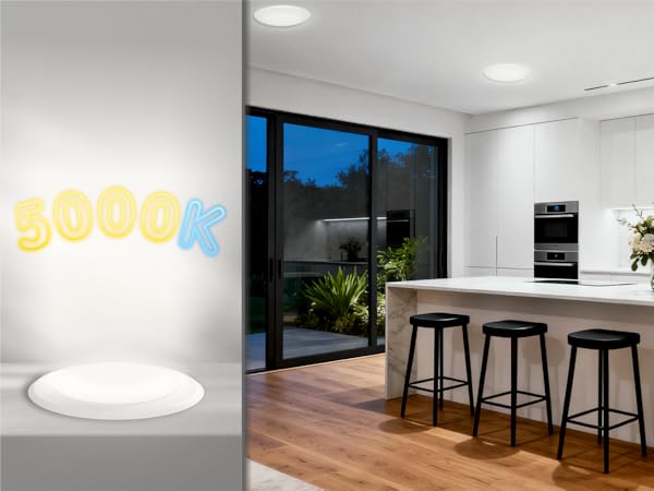 5000K led disk lights