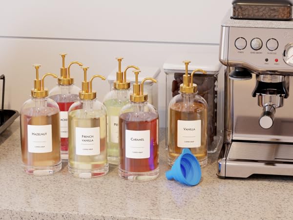 coffee syrup dispenser