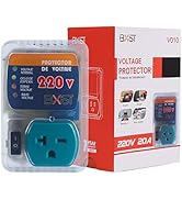 BXST One Outlet Plug Surge Protector Voltage Protector for Home Protects Against High and Low Vol...