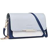 Roulens Small Crossbody Bag for Women,Cell Phone Purse Women's Shoulder Handbags Wallet Purse wit...